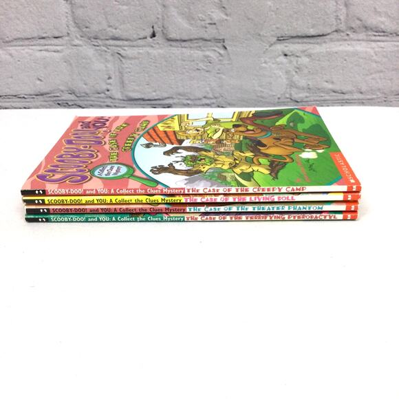 Scooby Doo and You The Case of the Living Doll Four Scholastic Book Bundle - Picture 3 of 16